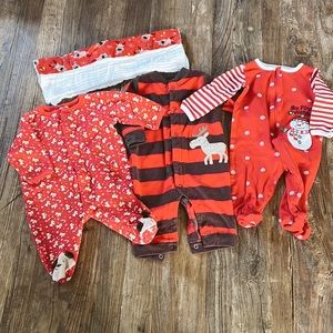 Baby’s Christmas matching set!